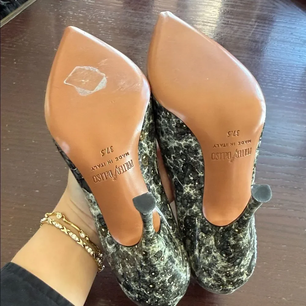 Chic Patterned Women's Heels